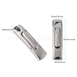 Tarnish Resistant 304 Stainless Steel Bayonet Clasps&nbsp;X-STAS-P158-01C-P