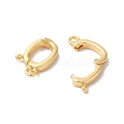Brass Fold Over Clasps&nbsp;LS-KK-H483-06A