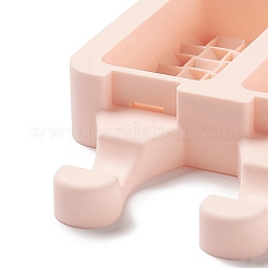 Food Grade DIY Rectangle Ice-cream Silicone Molds&nbsp;DIY-D062-05C