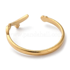 304 Stainless Steel Open Cuff Rings&nbsp;LS-RJEW-H219-01G