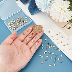 100Pcs 304 Stainless Steel Spacer Beads&nbsp;STAS-UN0058-39