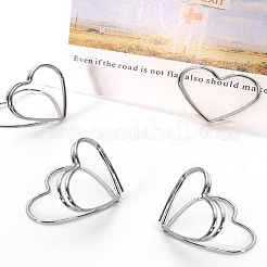 10Pcs Carbon Steel Place Card Holders&nbsp;AJEW-LP0010-32P