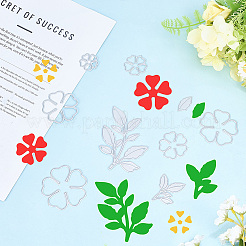 2 Styles Butterfly & Flower Cutting Dies Stencils&nbsp;DIY-CP0011-95