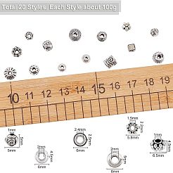 Tibetan Style Alloy Spacer Beads&nbsp;PALLOY-NB0001-88