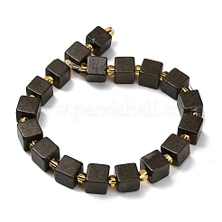 Natural Gold Pyrite/Golden Pyrite Beads Strands&nbsp;G-F833-N01-01
