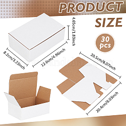 30Pcs Corrugated Cardboard Mailer Boxes&nbsp;CON-BC0008-19
