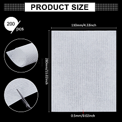 Polyester Disposable Absorbent and Stain-Repellent Sheets&nbsp;AJEW-WH0314-707