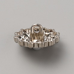 Zinc Alloy Rhinestone Shank Buttons&nbsp;FIND-WH0420-21A-P