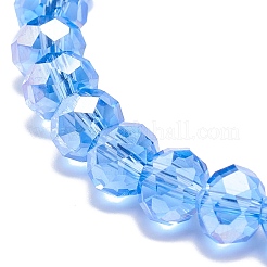 4Pcs 4 Style Glass & Rhinestone Beaded Stretch Bracelets Set for Women&nbsp;BJEW-JB08803