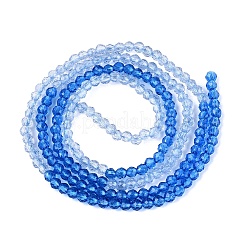 Transparent Glass Beads Strands&nbsp;GLAA-N074-01A-12