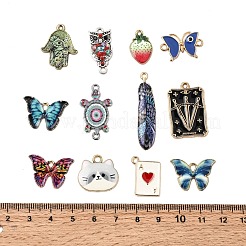Alloy Enamel Pendants&nbsp;ENAM-XCP0001-50-1