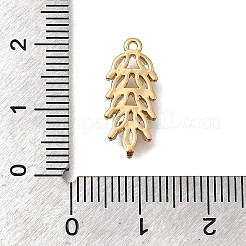 Brass Micro Pave Cubic Zirconia Pendants&nbsp;KK-F913-15G