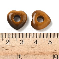 Natural Tiger Eye European Beads&nbsp;G-C252-01E