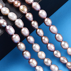 Natural Cultured Freshwater Pearl Beads Strands&nbsp;PEAR-N012-05T