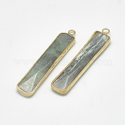 Natural Labradorite Pendants&nbsp;G-Q494-54B