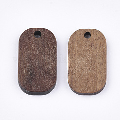Walnut Wood Pendants&nbsp;WOOD-S054-33