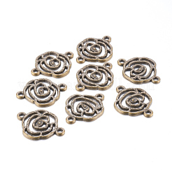 Tibetan Style Links connectors&nbsp;TIBEB-EA10947YKG-AB-FF