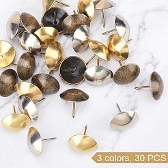 Iron Round Head Nails&nbsp;AJEW-GA0001-50