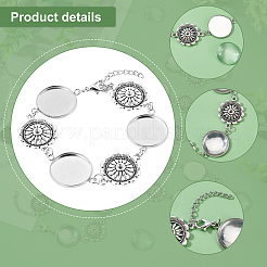 10Pcs Flower Connector Bracelet Making&nbsp;AJEW-PH0003-85