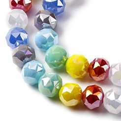 Transparent Glass Beads Strands&nbsp;GLAA-Q009-01F