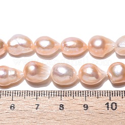 Natural Cultured Freshwater Pearl Beads Strands&nbsp;PEAR-N014-08D-01