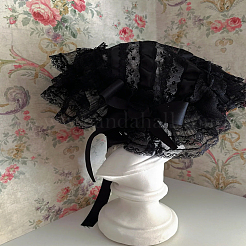 2.5Yards Satin Elastic Pleated Lace Trim&nbsp;OCOR-LP0003-29B
