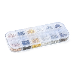 120Pcs 6 Color Zinc Alloy Lobster Claw Clasps&nbsp;DIY-FS0003-42