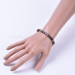 Natural Bloodstone Stretch Bracelets&nbsp;BJEW-JB04557-02