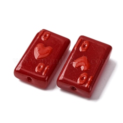 Baking Paint Glass Enamel Beads&nbsp;LAMP-Q045-07E