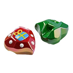 Christmas Theme Opaque Acrylic Beads&nbsp;OACR-E025-06