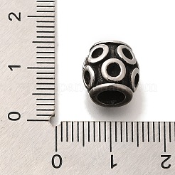 304 Stainless Steel European Beads&nbsp;STAS-G350-17AS