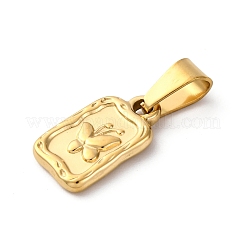 304 Stainless Steel Pendants for Necklaces&nbsp;STAS-L289-03G