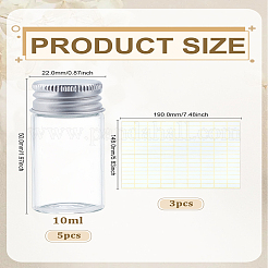 5Pcs Empty Glass Bead Storage Tubes&nbsp;AJEW-LP0006-88