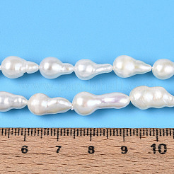 Natural Baroque Keshi Pearl Beads Strands&nbsp;PEAR-S020-F14-02
