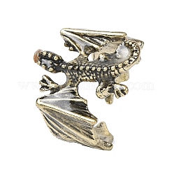 Glow in the Dark Luminous Brass Open Cuff Ring&nbsp;PW-WG90626-03