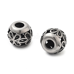 304 Stainless Steel European Beads&nbsp;STAS-V008-47AS