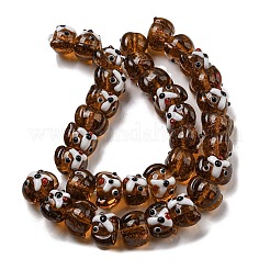 Handmade Lampwork Beads Strands&nbsp;LAMP-L079-03