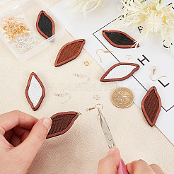 DIY Twist Rhombus Dangle Earring Making Kit&nbsp;DIY-OC0009-50