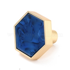 Hexagon with Marble Pattern Brass Box Handles & Knobs&nbsp;DIY-P054-C09