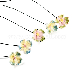 Hand-Painted Ceramic Flower Stems with Iron Stem&nbsp;PR-CBAD4A8-01