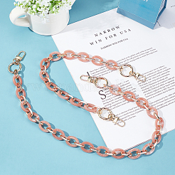 2Pcs 2 Size Acrylic Cable Chain Bag Strap&nbsp;FIND-WR0002-35