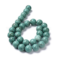 Natural Howlite Beads Strands&nbsp;G-C180-10
