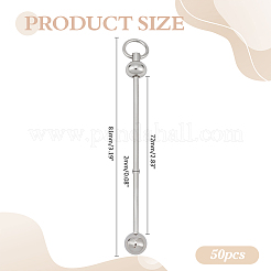 Alloy Beadable Keychain Bar&nbsp;AJEW-WH0314-898