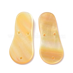 Yellow Shell Cabochon Settings&nbsp;BSHE-Z002-01