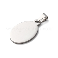 304 Stainless Steel Pendants&nbsp;STAS-P393-01P