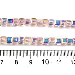 Transparent Glass Beads Strands&nbsp;EGLA-P061-05A-AB01