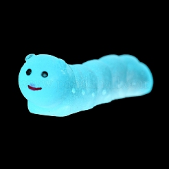 Luminous Resin Worm Ornament&nbsp;DJEW-R011-01C-01
