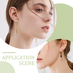 Alloy Stud Earring Findings&nbsp;DIY-ME0001-01A
