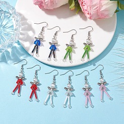 304 Stainless Steel Fairy Dangle Earrings&nbsp;EJEW-MZ00129