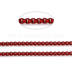 Spray Painted Stainless Steel Box Chains&nbsp;CHS-L027-03